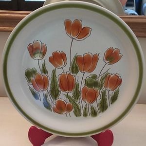 Vintage Stoneware Collectable Plate